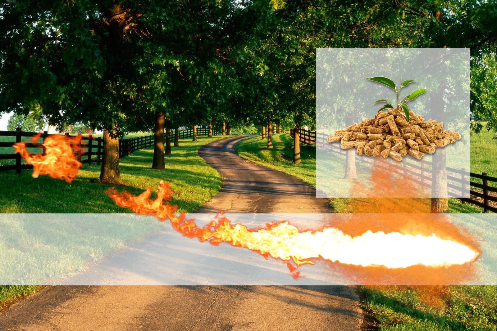 Pellet heating