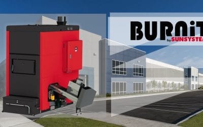 COMBINED BOILER OF CHIPS AND PELLETS BURNiT CB
