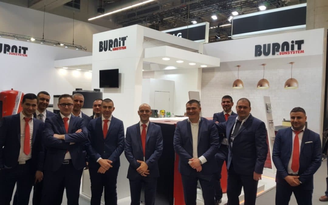 BURNiT с успешно присъствие на панаира ISH в Германия