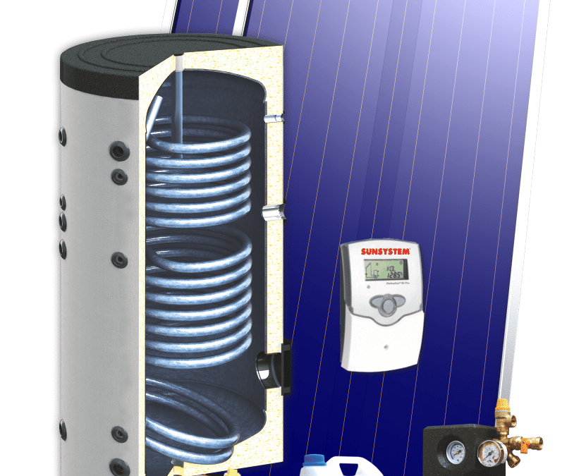 Solar kit SUNSYSTEM ALL INCLUSIVE SON + PK SL FP – 200-500L